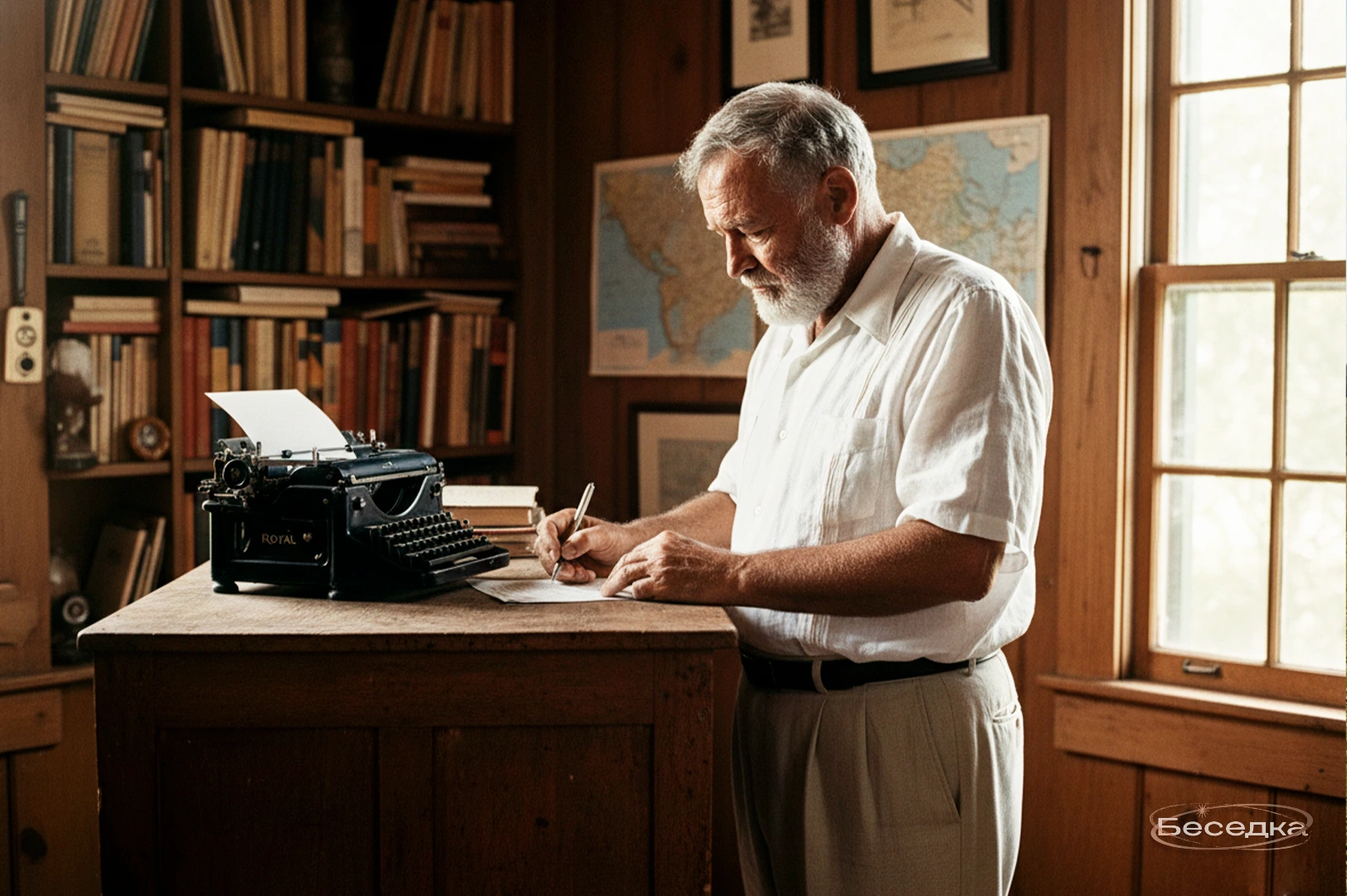 факт о Хемингуэйе